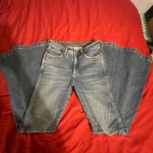 Wrangler bareback flare jeans